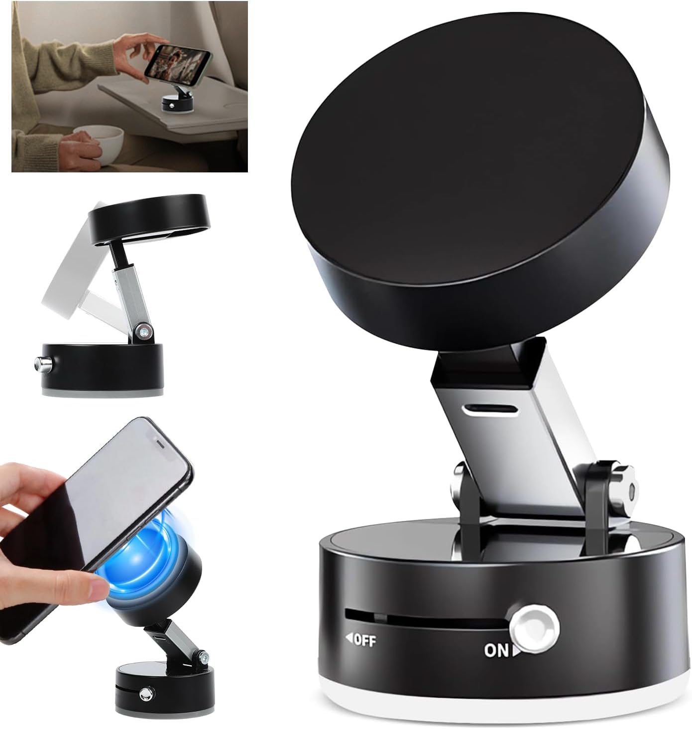 Double-Sided Magnetic Phone Holder – Multipurpose & Ultra-Versatile