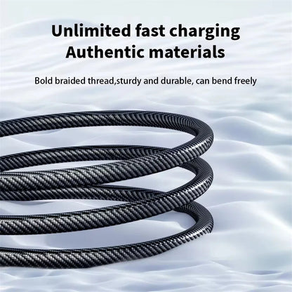 Digital Display Fast Charging Data Cable – Durable, Stylish & Smart Charging