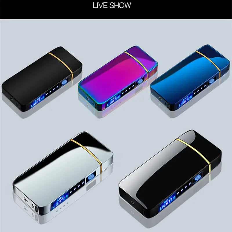 Hot Electric Windproof Metal Touch Sensor Lighter