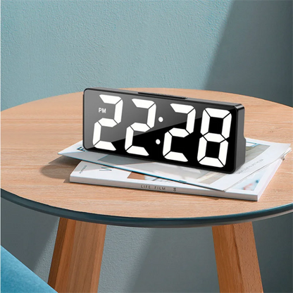 🕰️ Latest Digital Clock LED Alarm Clock with Temperature Display 🌡️ – Adjustable Brightness & Dual Alarm ⏰